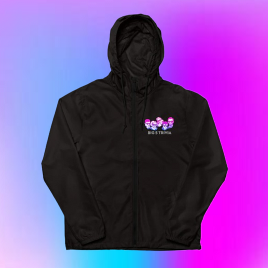 Big 5 Trivia Windbreaker - Black